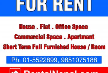 for rent 3x3p5ft