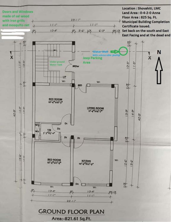 4-House@shovahiti-Lalitpur GF Plan_Reality