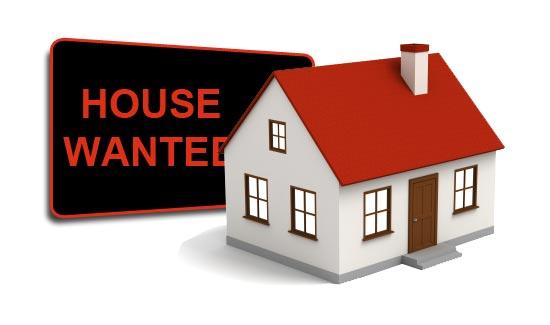 house wanted